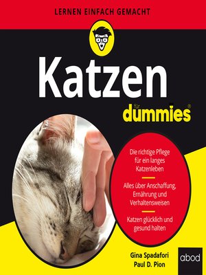 cover image of Katzen für Dummies